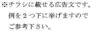 チラシ掲載